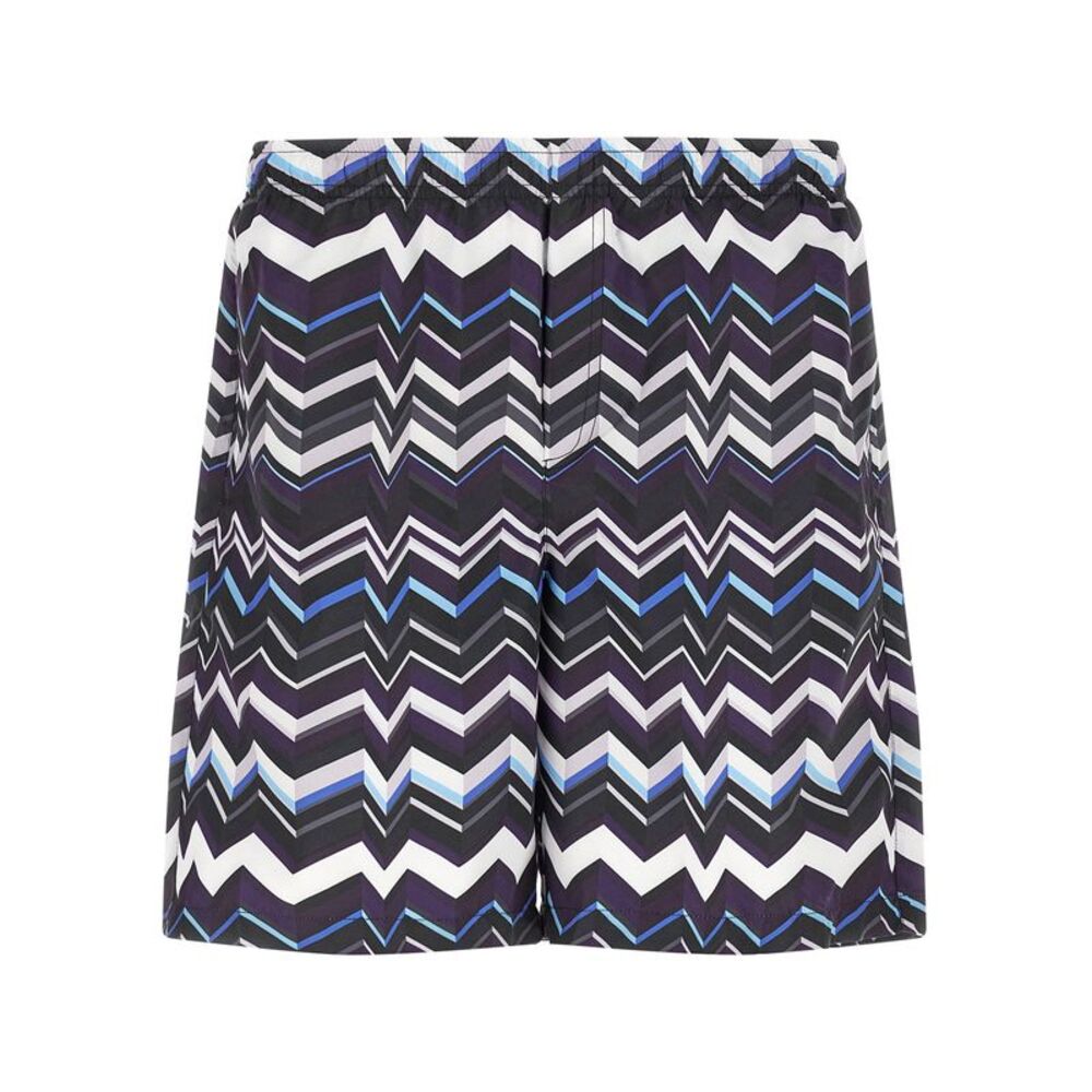 Missoni Men's Irregular Zig Zag Swimsuit